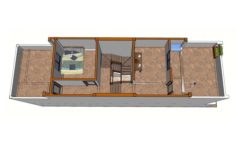 NHÀ 3 TẦNG CHI PHÍ THẤP