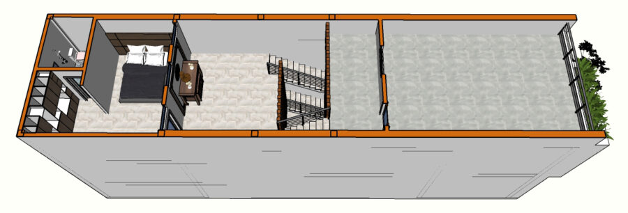 NHÀ PHỐ 5X20M