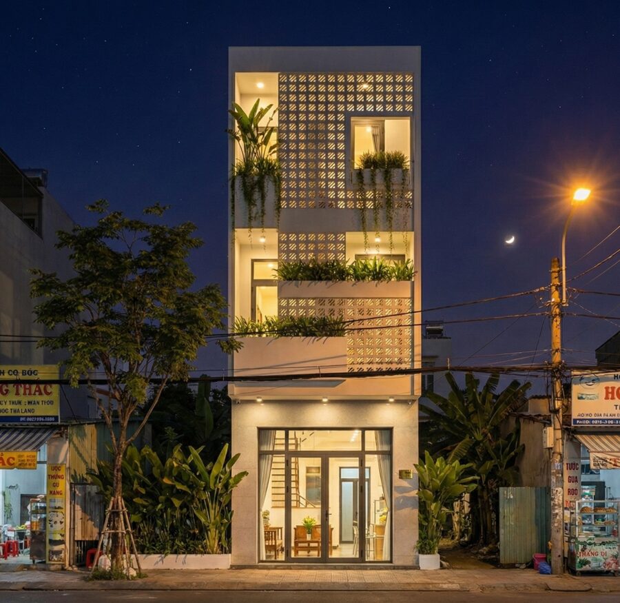 NHÀ 3 TẦNG LỆCH 3.9M