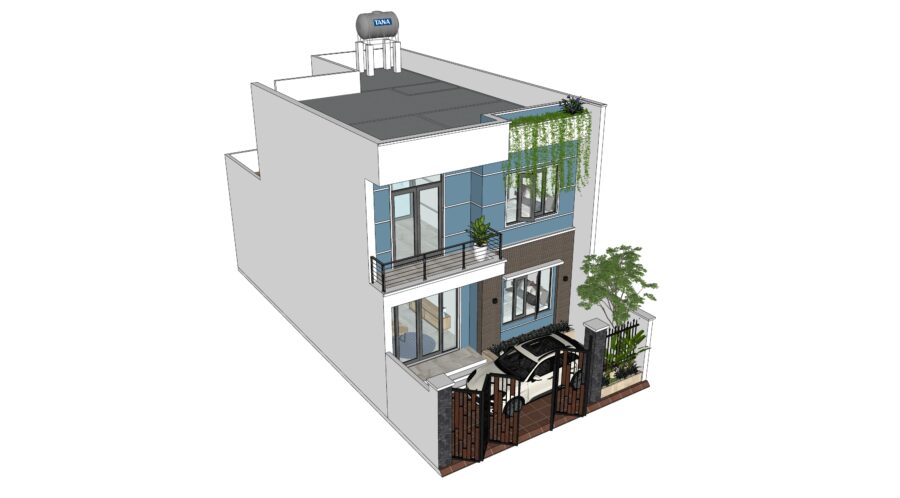 cải tạo nhà ở 2 tầng